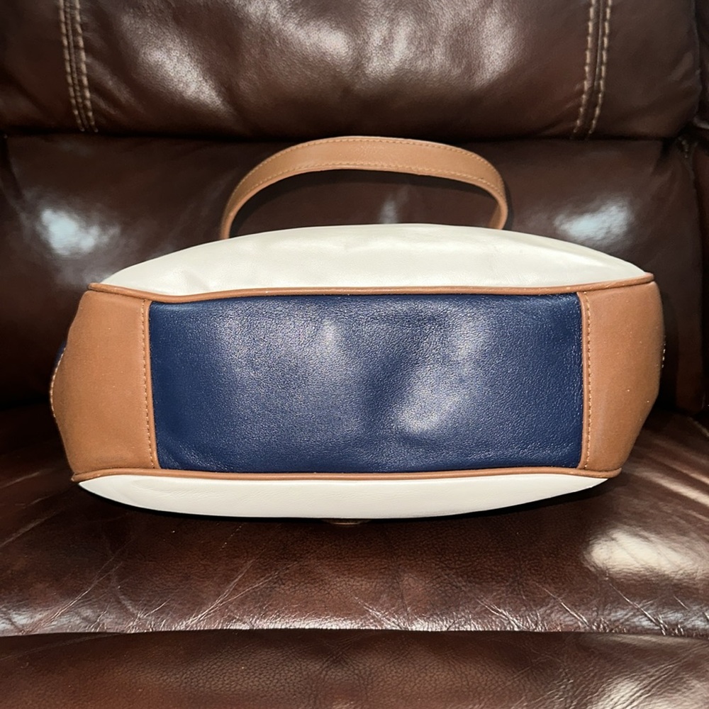 🔥🔥🔥Vintage Coach Colorblock Leather Shoulder Bag - Picture 8 of 15
